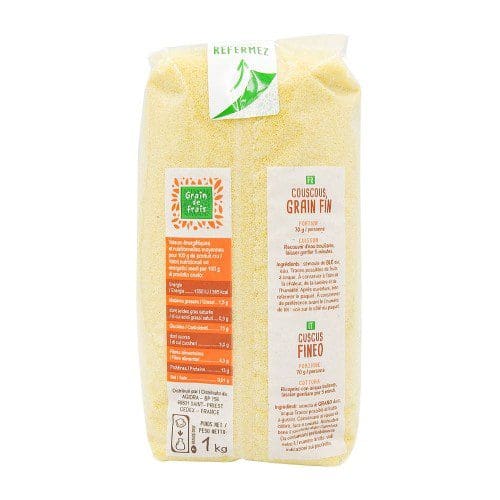 Couscous Fin Paquet 1kg Grain De Frais Kadikali E Shop